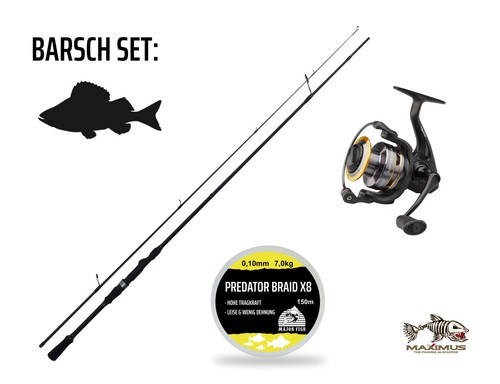 Set pesce predatore maximus - pesce,