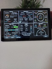 10.1" Weather Display Console
