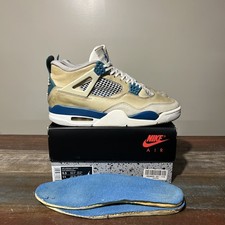 Jordan 4 blu militare