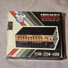 Amplificatore equalizzatore