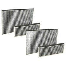 4x filtro carboni attivi per