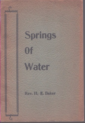 Springs water - of,