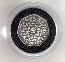 PROVA 2011 WWF 50 PENCE 50t
