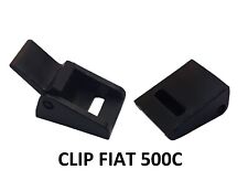 Coppia clip rinforzate per cinghie capote Fiat 500 Cabrio Fiat 500C 500 C