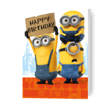Biglietto Compleanno Minion
