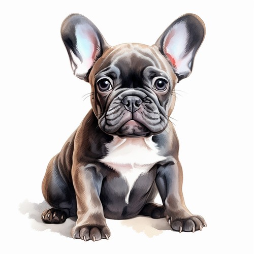 Adesivo murale sticker - , bulldog