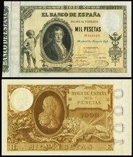Facsimil billete 1000 - facsimil,