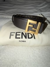 Fendi Squared FF Motif belt Sz