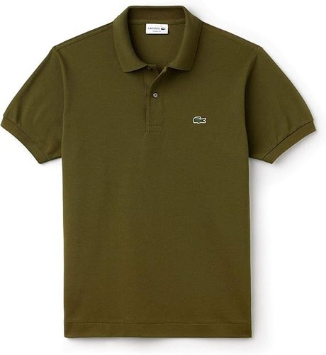 Polo uomo lacoste verde manica - lacoste,