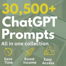 30500+ ChatGPT Prompts PLR |