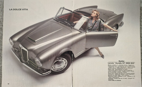 Lancia aurelia auto torino - lancia, gt
