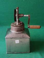 VECCHIA ZANGOLA BURRIERA MACCHINA PER BURRO A MANOVELLA VINTAGE. CZ16