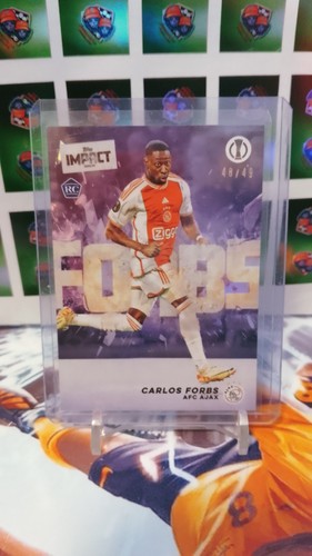 Carlos forbs rookie topps - forbs, /49
