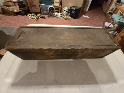 Antica scatola legno - in, per