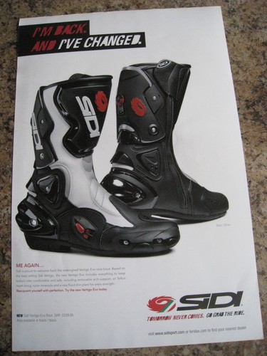 Sidi vertigo evo rce boot - vertigo,