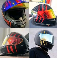 Adesivi Monster Per Moto Casco