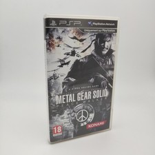 Metal Gear Solid Peace Walker Sony PSP completo PAL multi (ITA)