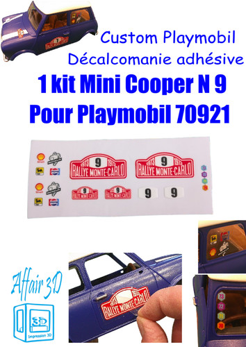 Custom playmobil décalcomanie - playmobil,