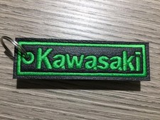 Portachiavi kawasaki ricamato - portachiavi,