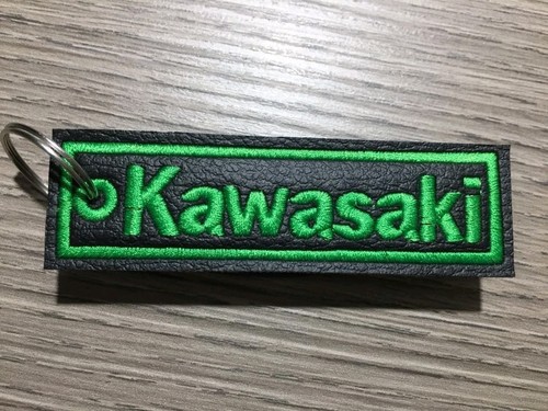 Portachiavi kawasaki ricamato - kawasaki,