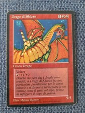Carta Card MTG MAGIC DRAGO DI SHIVAN 1994