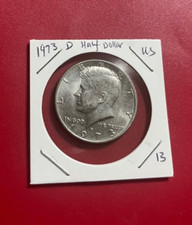 1973 D Kennedy Mezzo Dollaro -
