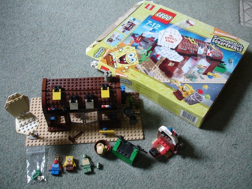 Lego spongebob krusty - spongebob:,