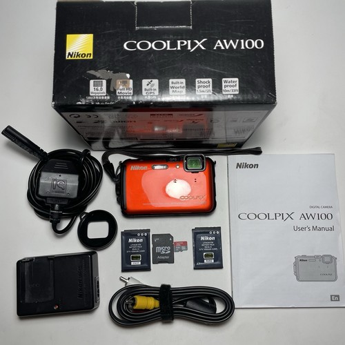 Nikon coolpix aw100 16mp - coolpix,