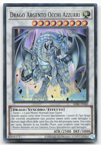 T149 drago argento occhi - drago,