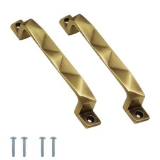 Antique Brass Finish Door and