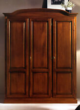 ARMADIO 3ANTE C/SERRATURA IN LEGNO FINITURA NOCE  xCAMERETTA CAMERA 89F