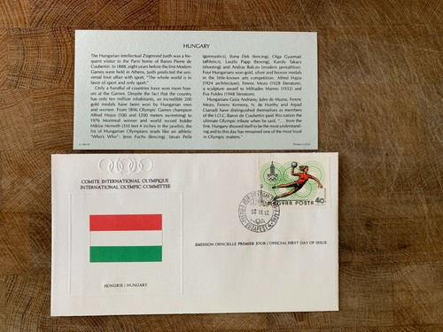 Ungheria magiara 1980 fdc ioc - fdc,