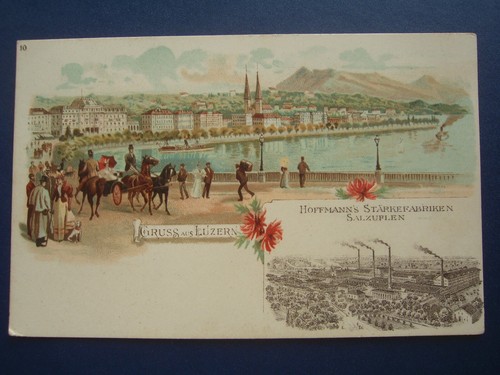 Cartolina gruss aus luzern - cartolina,
