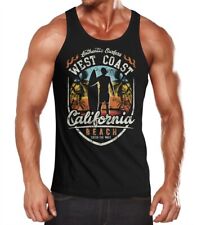Läßiges Surfer Tank-Top California Beach Westcoast Neverless®