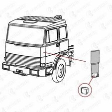 Fianchetto anteriore sinistro