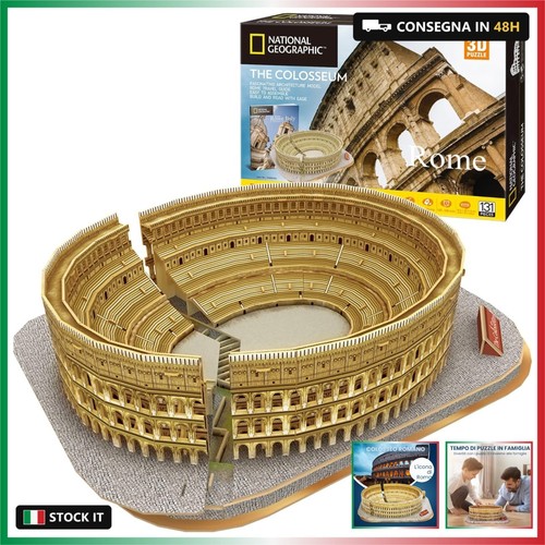 Cubicfun puzzle colosseo - puzzle,