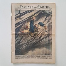domenica del corriere 1955 n°36 ● WALTER BONATTI SUL PICCOLO DRU MONTE BIANCO