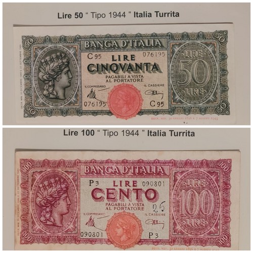 Italia turrida 100 lire - 50,