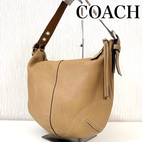 Coach shoulder bag leather - coach,