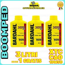OLIO MOTORE BARDAHL XTC C60 10W50 YAMAHA T-MAX TMAX 500 2008-2011 3 litri 03BD37