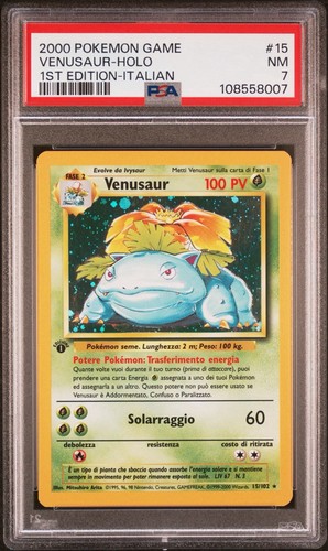 Venusaur set base ita prima - set,