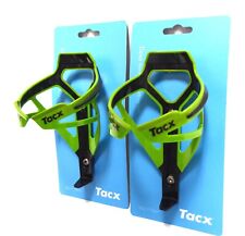 Coppia di gabbie per bottiglie acqua Tacx Deva verde cannondale