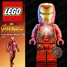 ⭐ LEGO Iron Man Mark 50 sh828 Minifigure Marvel Avengers sh0828 Sanctorum 76218