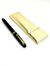 [Come nuova] Pilot Namiki nuova penna stilografica personalizzata 74 nera (pennino fine) FKKN-12SR-B-F