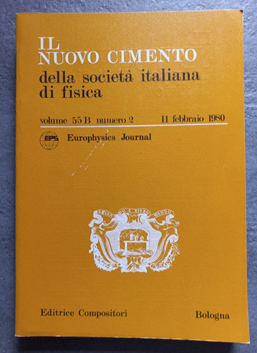 Nuovo cimento della - il,