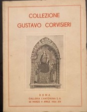 Catalogo di mobili e oggetti d'arte, collezione Gustavo Corvisieri. Roma, 1936