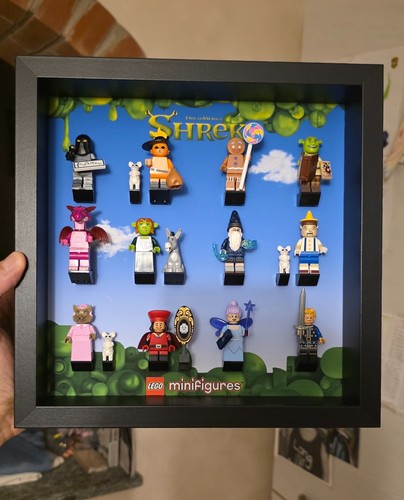 Cornice display minifigures - display,