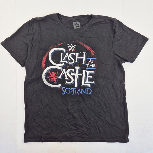 Wwe shirt nera uomo clash - xl,