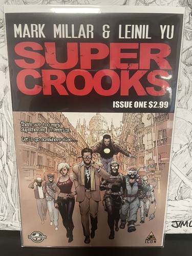 Super crooks vf nm - super, #1