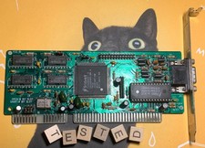 SCHEDA 16/8 BIT ISA vintage